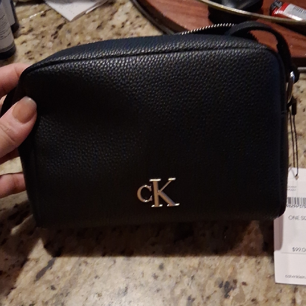 Calvin Klein Sleek Black Crossbody